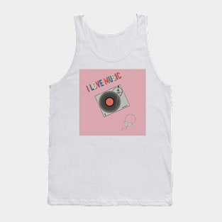 I love music Tank Top